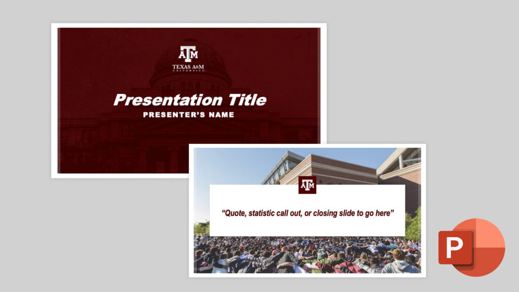 Duotone Arial Only – PowerPoint – Marketing & Communications | Texas A ...