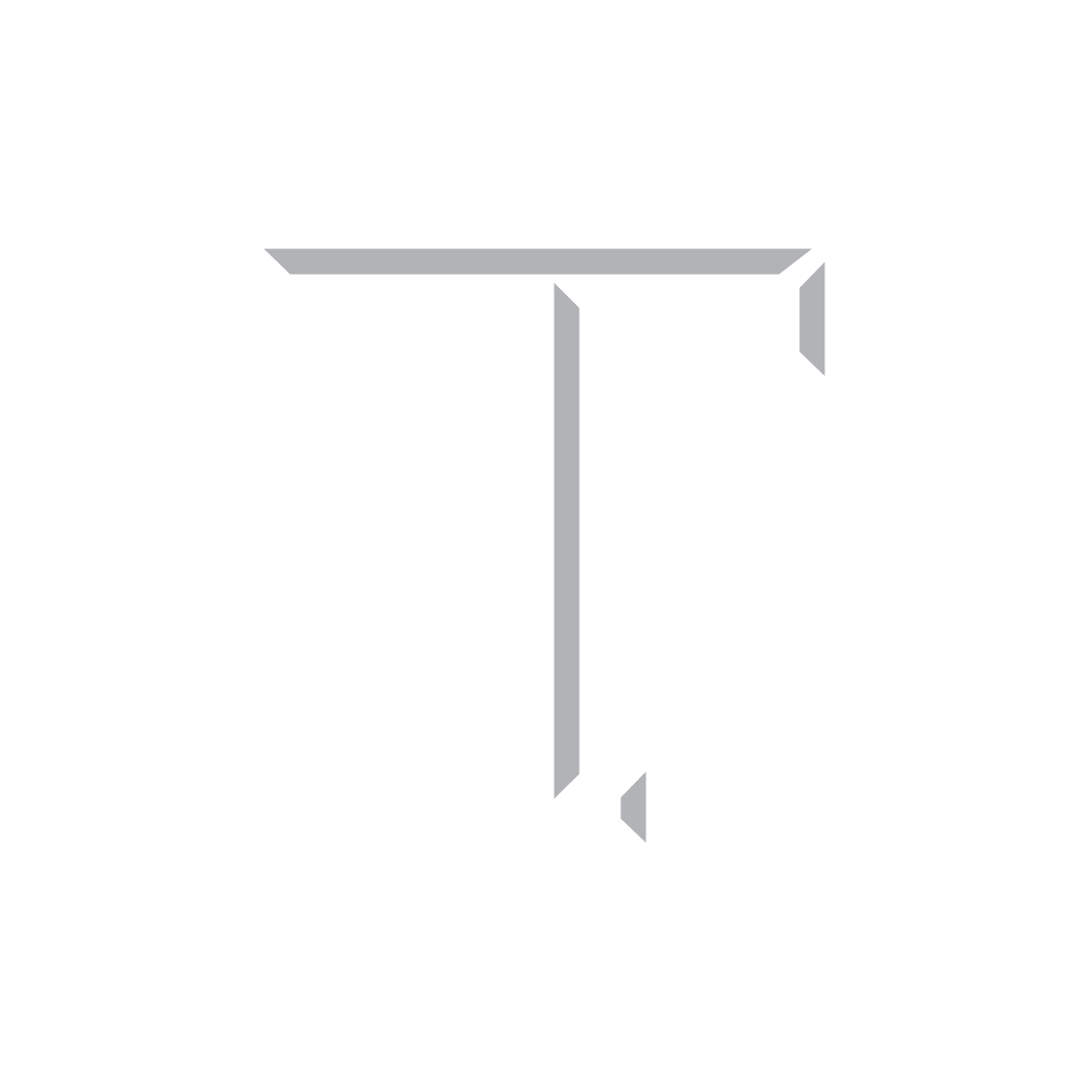 All White TAM Texas A&M Logo