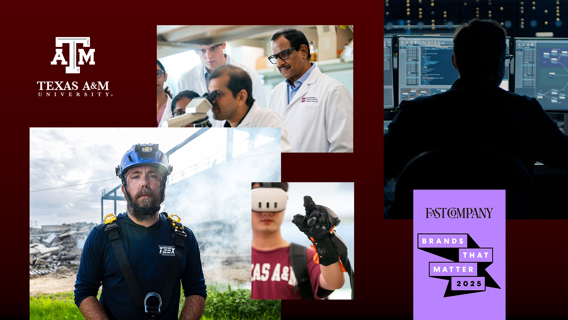 Example of the horizontal brands that matter social graphic with a collage of images and the Brands that Matter logo