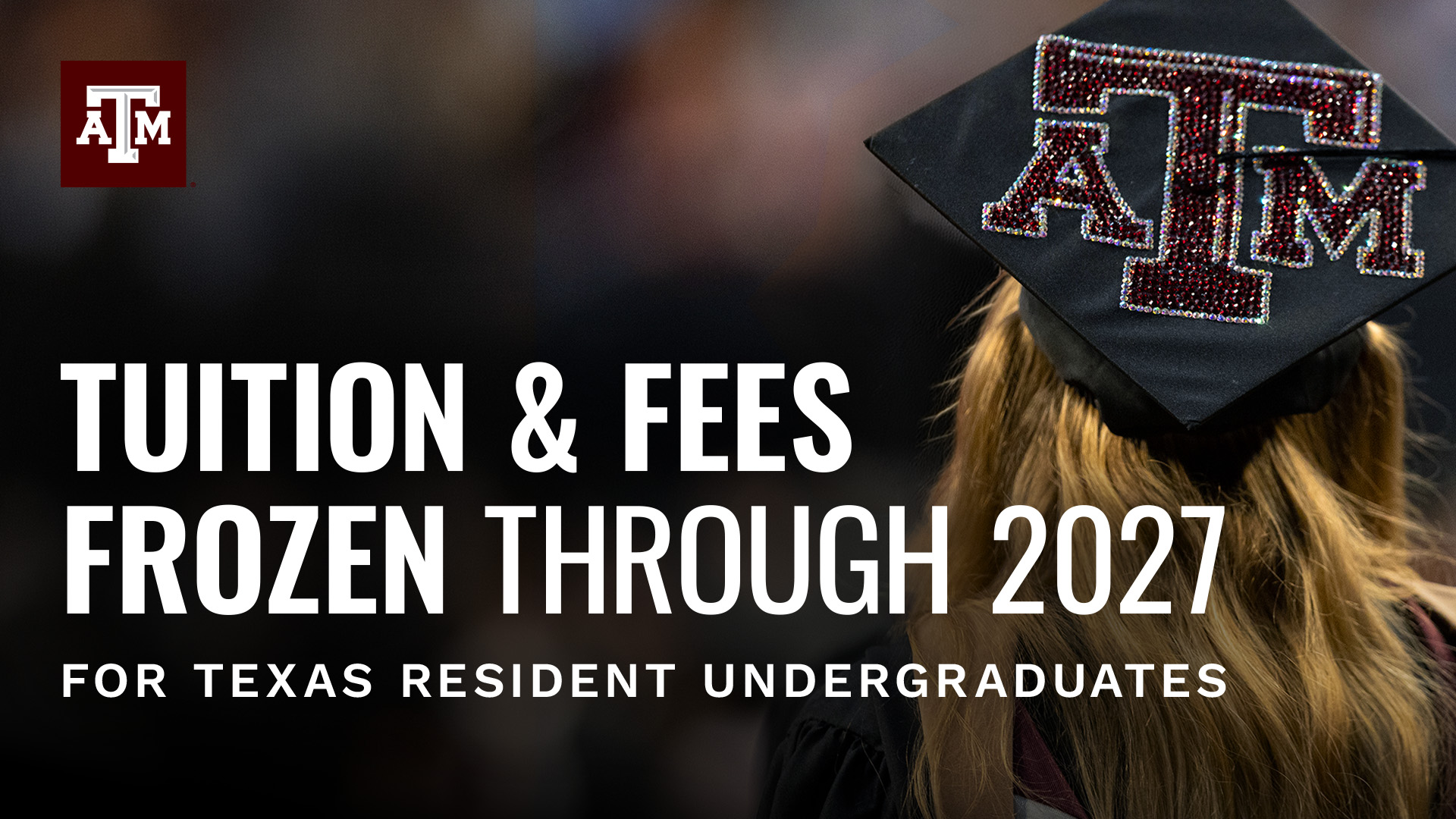 Example of a tuition freeze content graphic