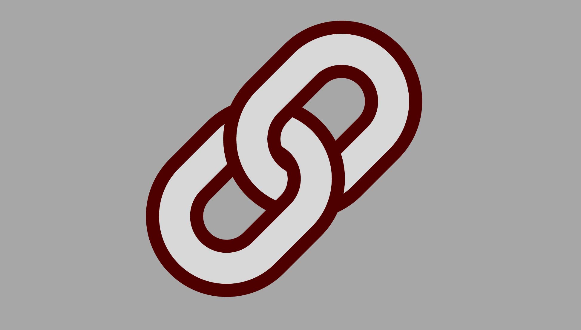 A vector graphic of a linked chain